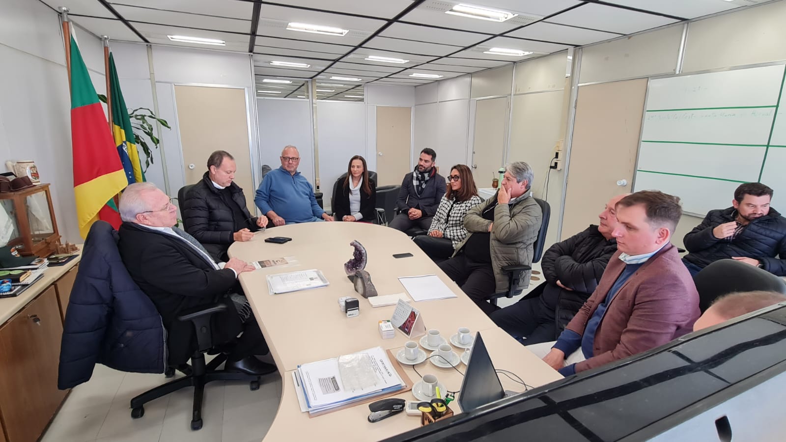 Executivo gramadense realiza reunião com Secretaria de Turismo do RS
