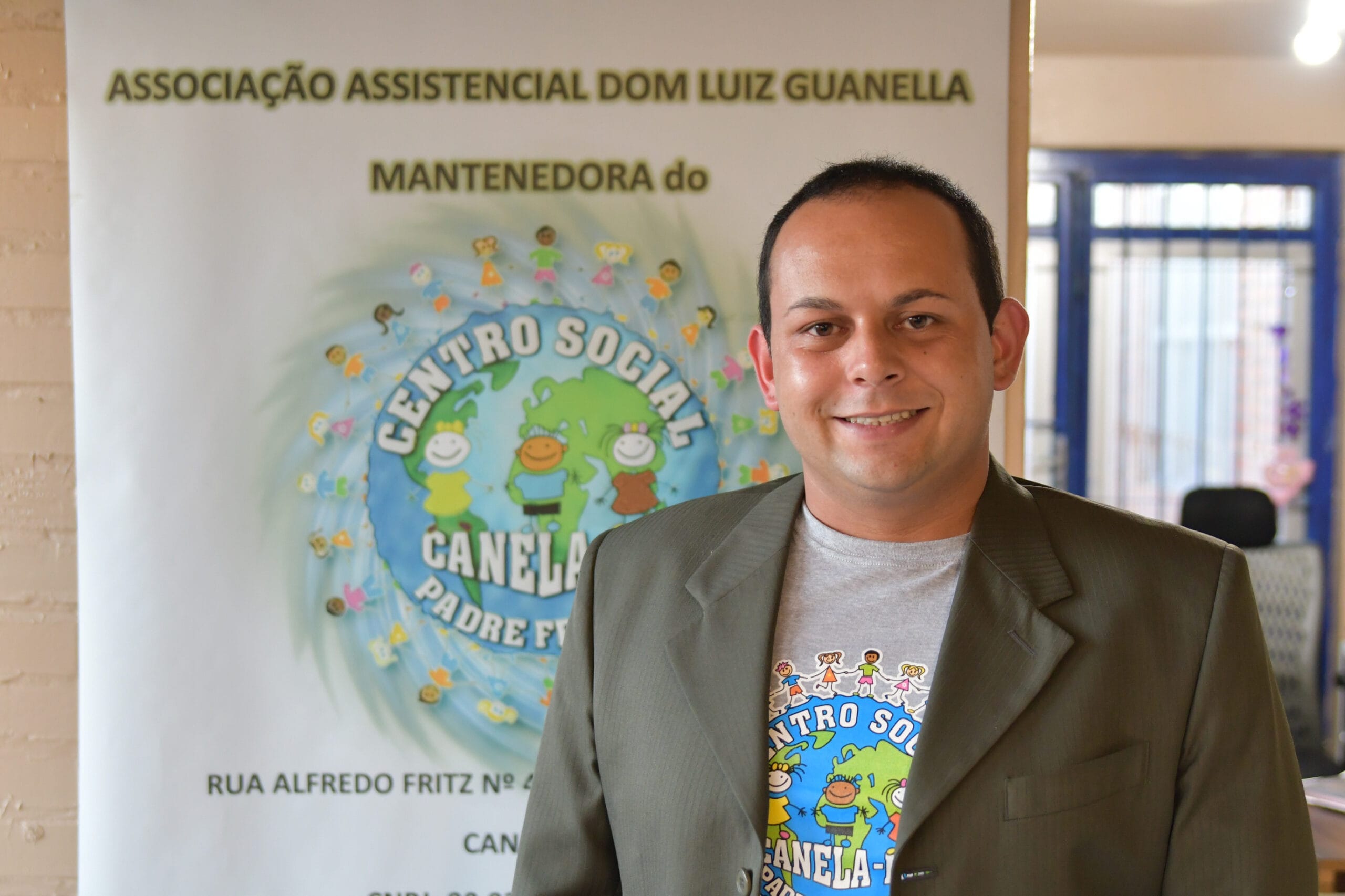 Personalidade da Semana: Maicon Rogério de Moura: Trabalho e dedicação em prol das crianças carentes