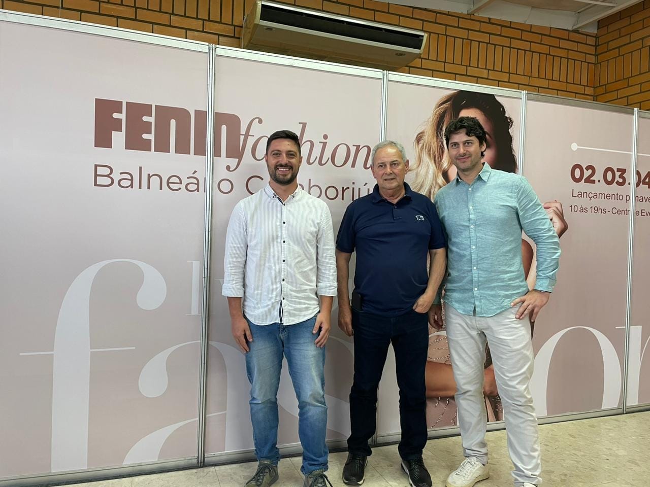 Secretário Ike Koetz participa da abertura da Fenin Fashion