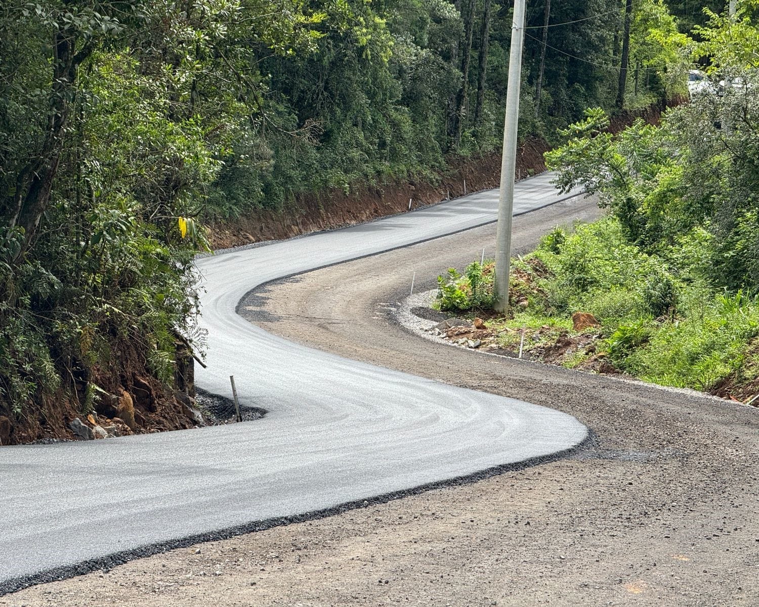 Obras no interior entram em fase de pavimentação