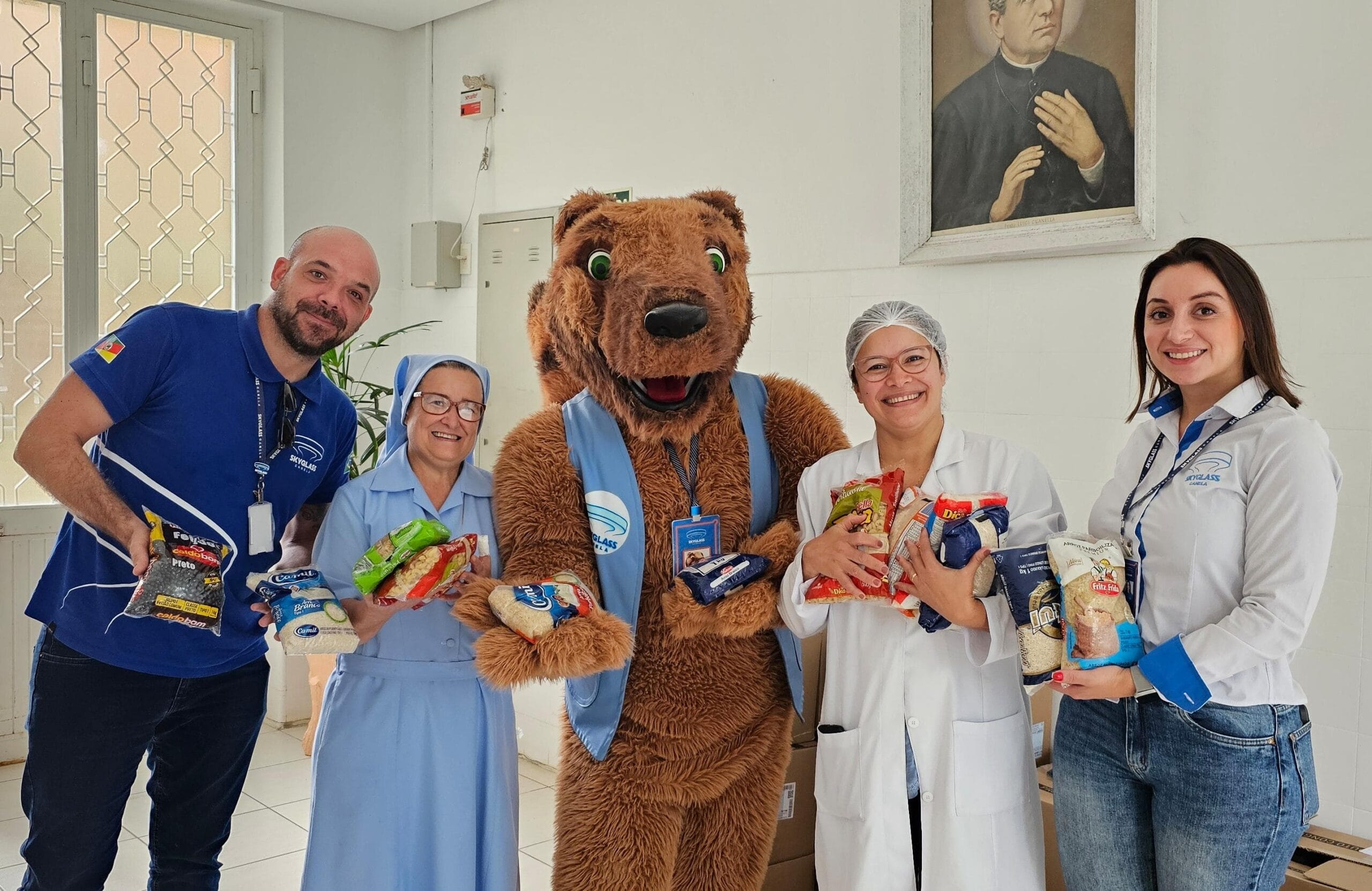 Skyglass Canela prorroga campanha de arrecadação de alimentos