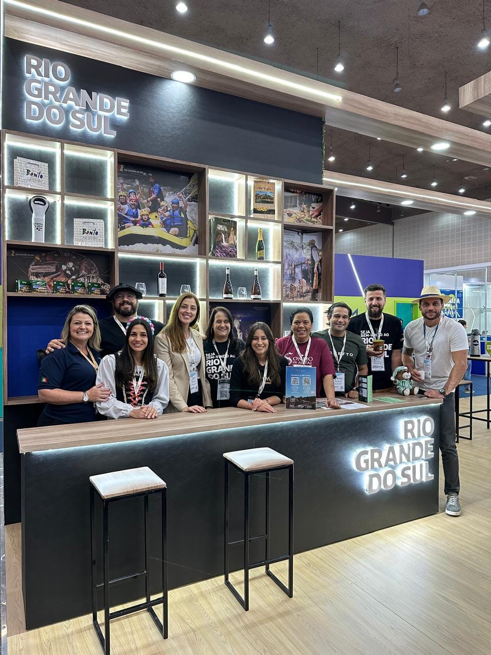 Quatro Municípios da Serra Gaúcha participam da Brazil Travel Market em Fortaleza