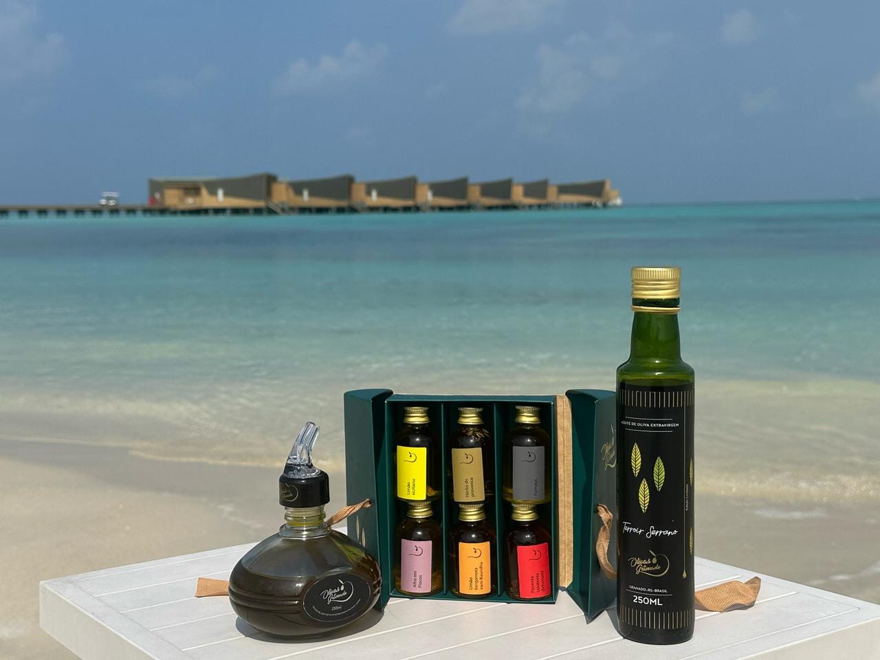 Azeites do Olivas de Gramado chegam  ao mercado de luxo das Maldivas