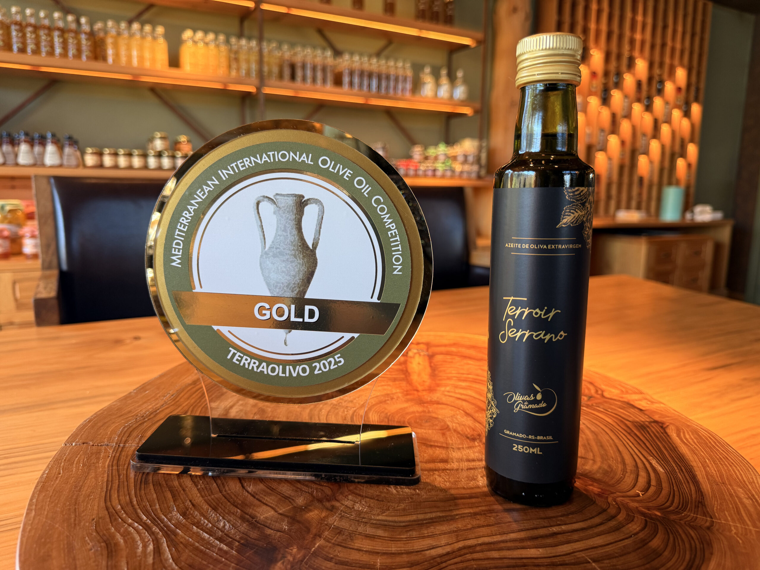 Olivas de Gramado conquista medalha de ouro em Israel