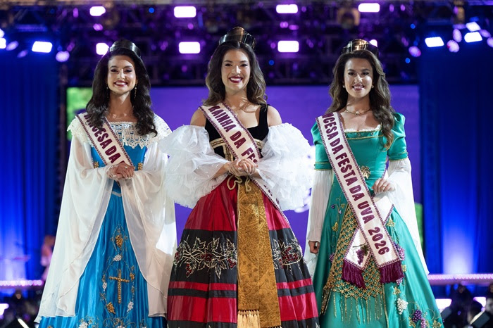 Na social: A beleza e a simpatia da nova corte da Festa da Uva 2026