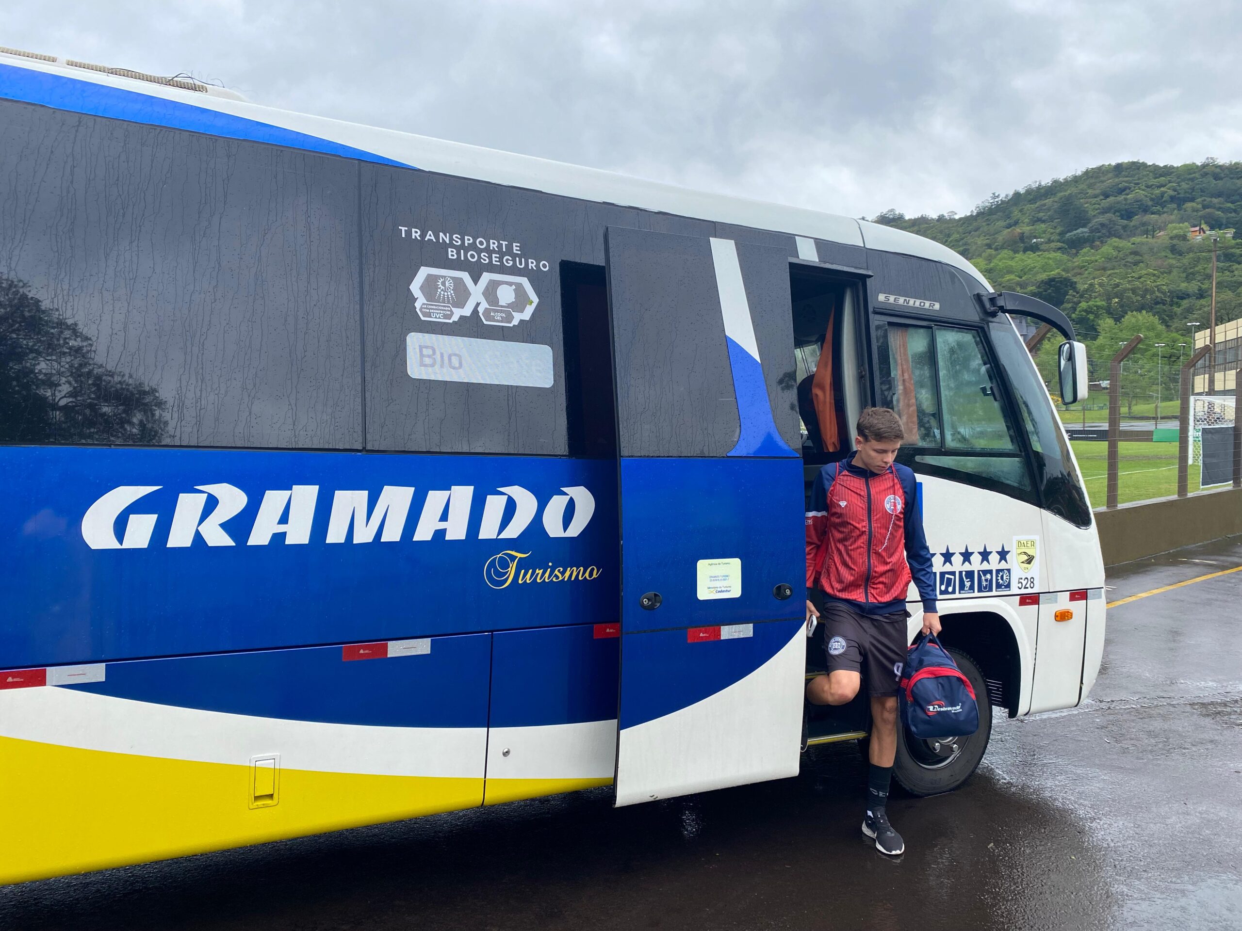 Gramado Turismo é o transporte oficial da Copa Laghetto Sub-16