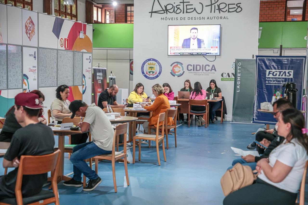Feirão gera novas oportunidades e movimenta o mercado de trabalho em Canela