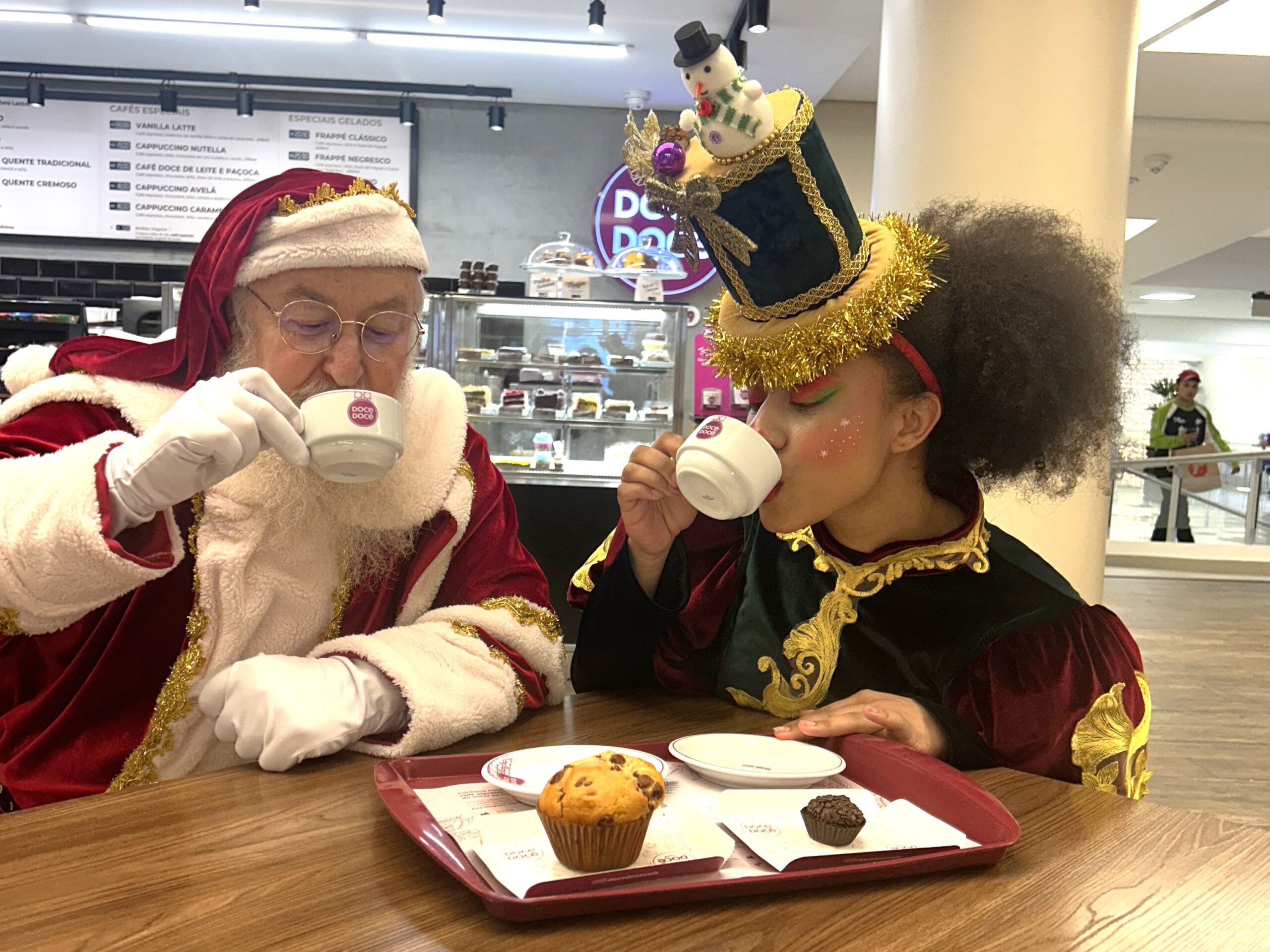 Café da manhã com o Papai Noel segue até o dia 24 de dezembro no Prataviera Shopping, em Caxias do Sul