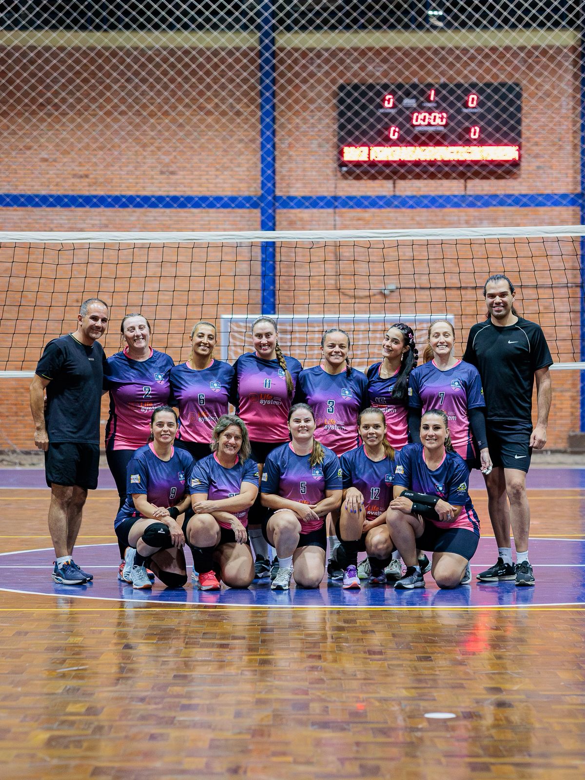 Campeonato de Vôlei das Gurias iniciou na terça-feira em Canela