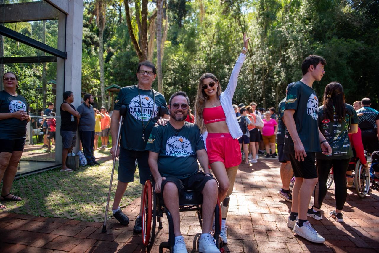 Camping Acessível bate recorde e reúne mais de 1500 pessoas em Três Coroas