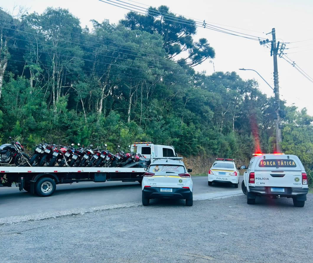 BRIGADA MILITAR COÍBE DIREÇÃO PERIGOSA E REFORÇA SEGURANÇA NO INTERIOR DE CANELA