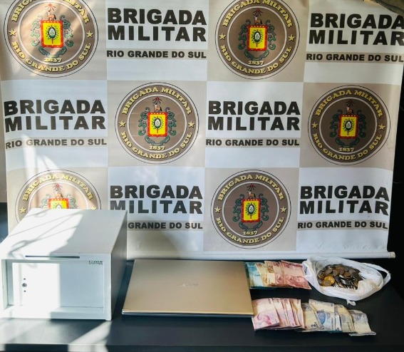 BRIGADA MILITAR PRENDE DOIS INDIVÍDUOS POR FURTO QUALIFICADO EM CANELA